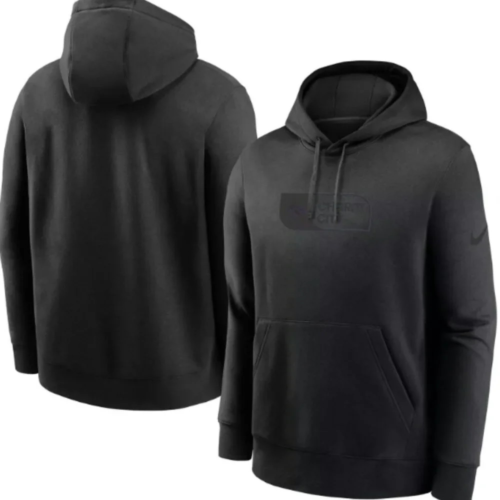 Nike Men's Baltimore Ravens Edge Black Club Hoodie